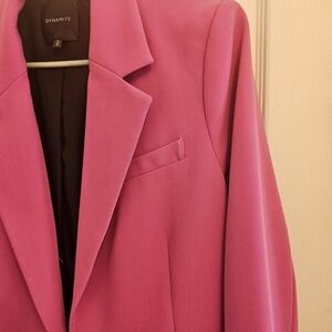 Dynamite Pink Blazer